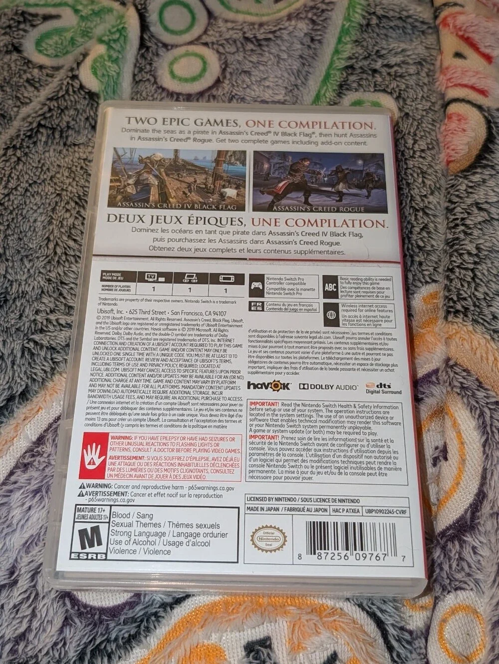 Assassin's Creed: The Rebel Collection - Nintendo Switch (Black)